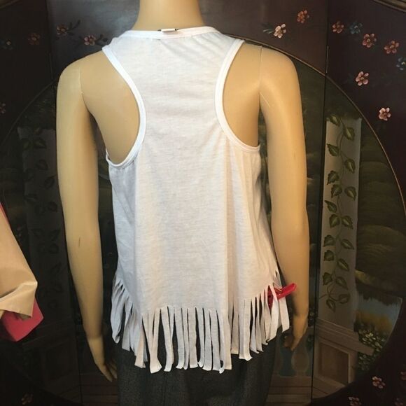 Large Heart with Arrows on Racerback Tee Sz Small - Picture 3 of 4